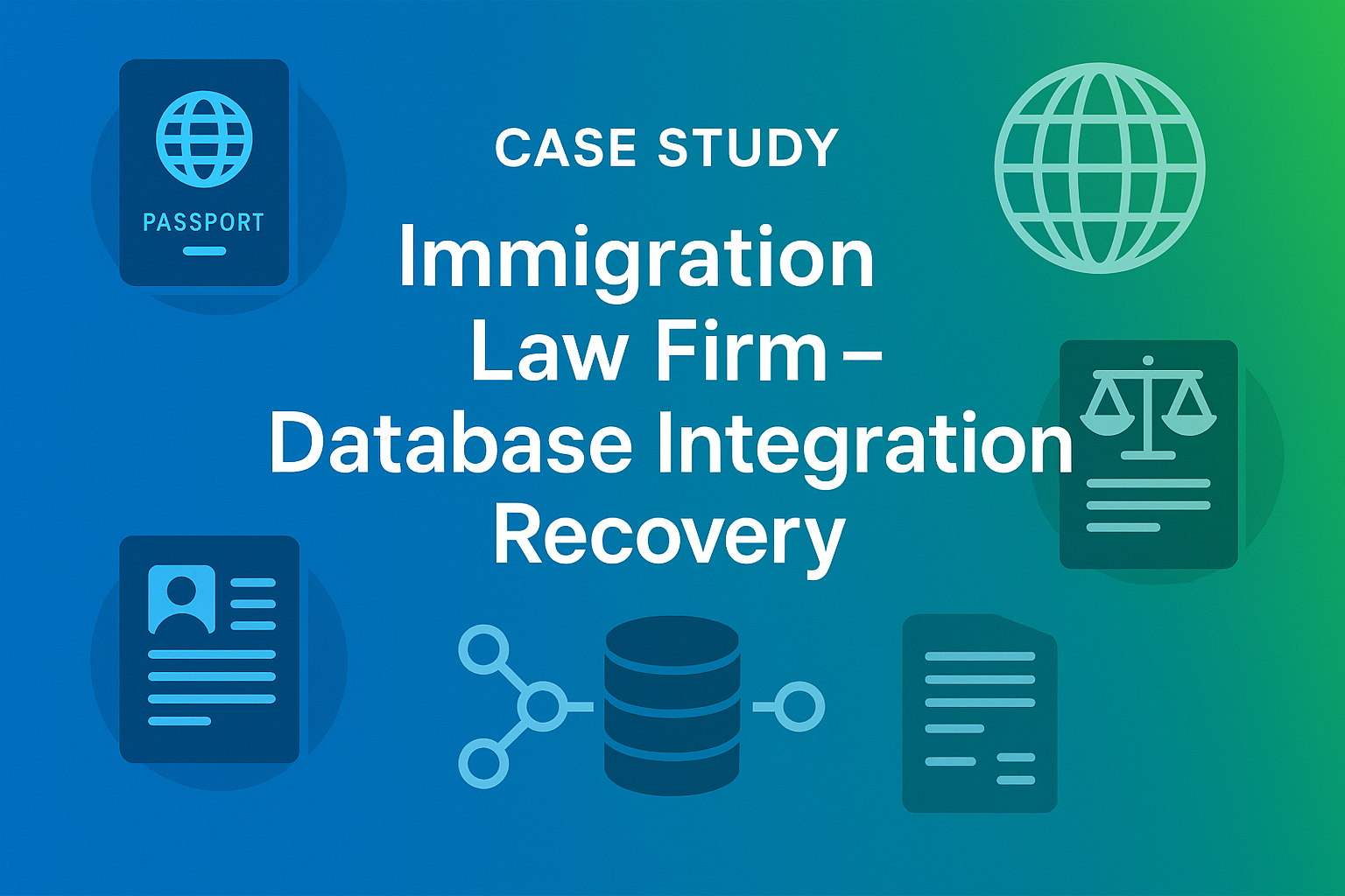 Immigration Law Firm - Database Integration Recovery